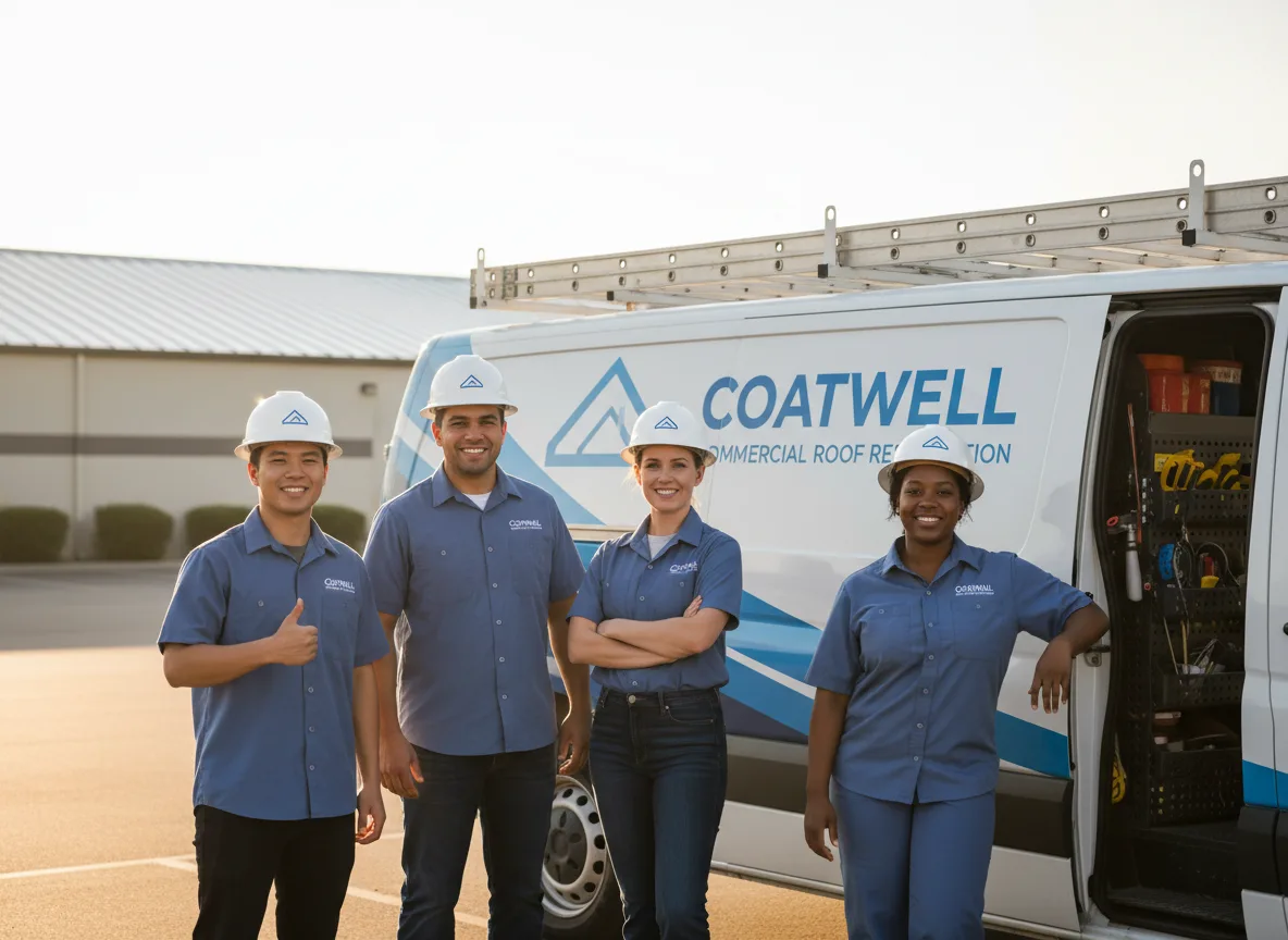 Commercial roof coating company in Duke, MO